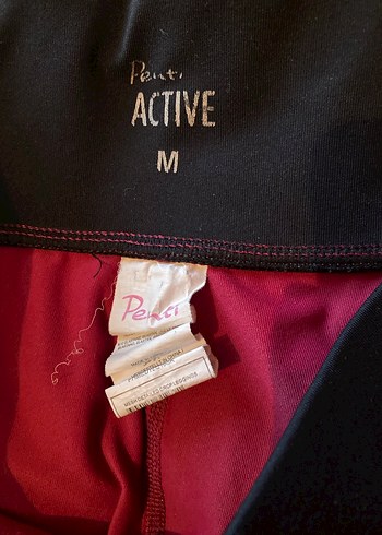 Kadın Penti Bordo Spor Midi Tayt - Görsel 5