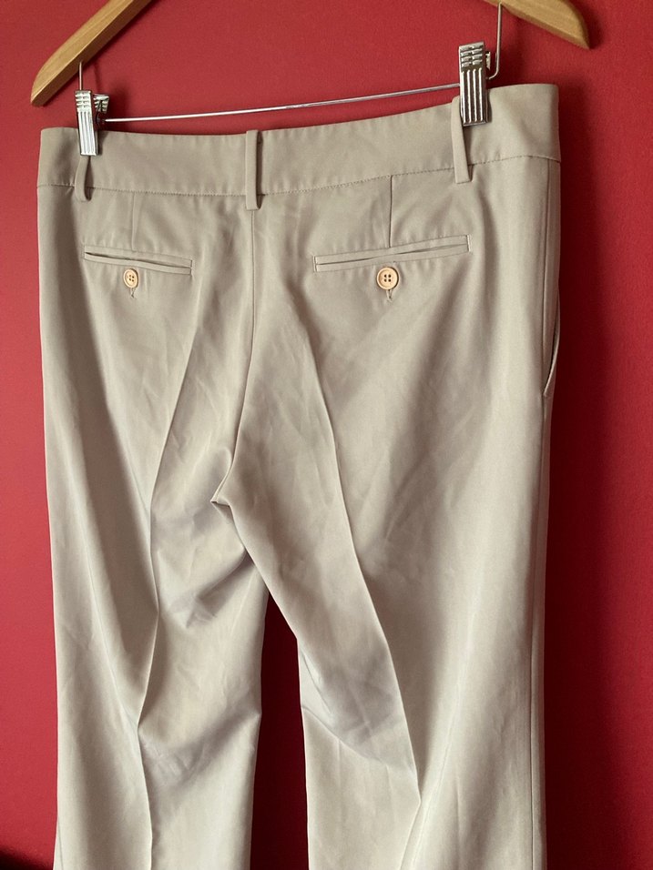 Journey bej kumaş pantalon - Görsel 5