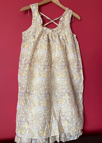 Yargıcı çiçekli elbise - Görsel 3