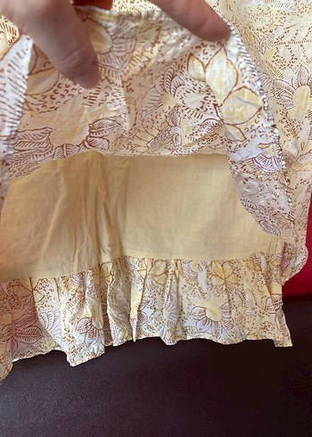 Yargıcı çiçekli elbise - Görsel 5