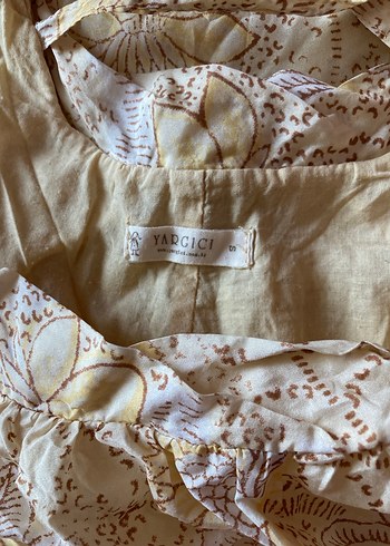 Yargıcı çiçekli elbise - Görsel 7