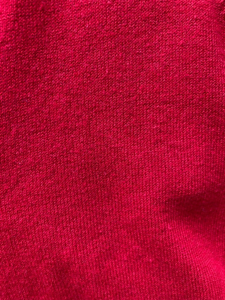 Kırmızı V Yaka Colins Kadın Triko - Görsel 5