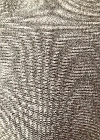 Mavi V Yaka Kiğılı Yün Süveter - Görsel 5