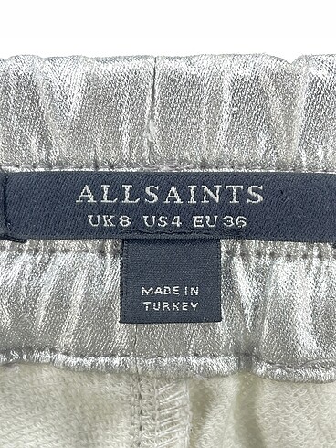 36 Beden gri Renk All Saints Düz Kesim %70 İndirimli.