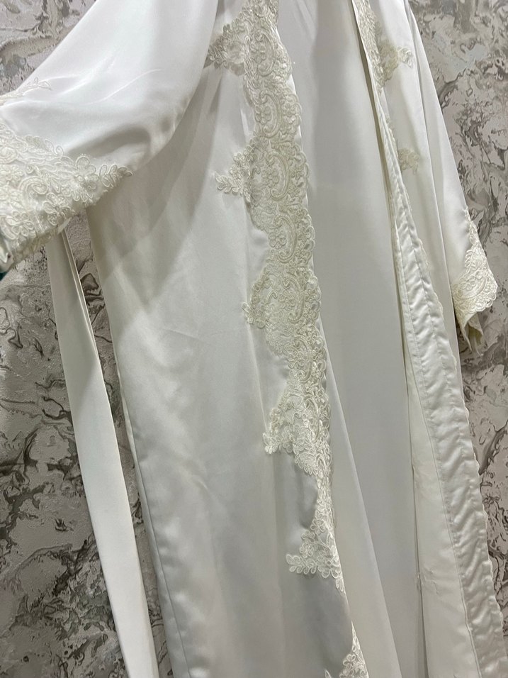 İpek saten sabahlık - Görsel 5