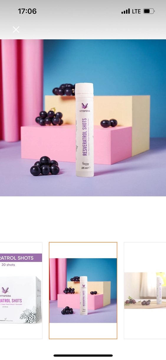 Verite Vitisfera Resveratrol Shots 20'li - Görsel 2