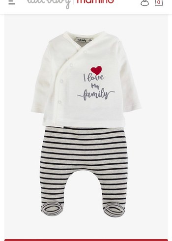 3 Ay Beden beyaz Renk İdil baby unisex hastane çıkışı