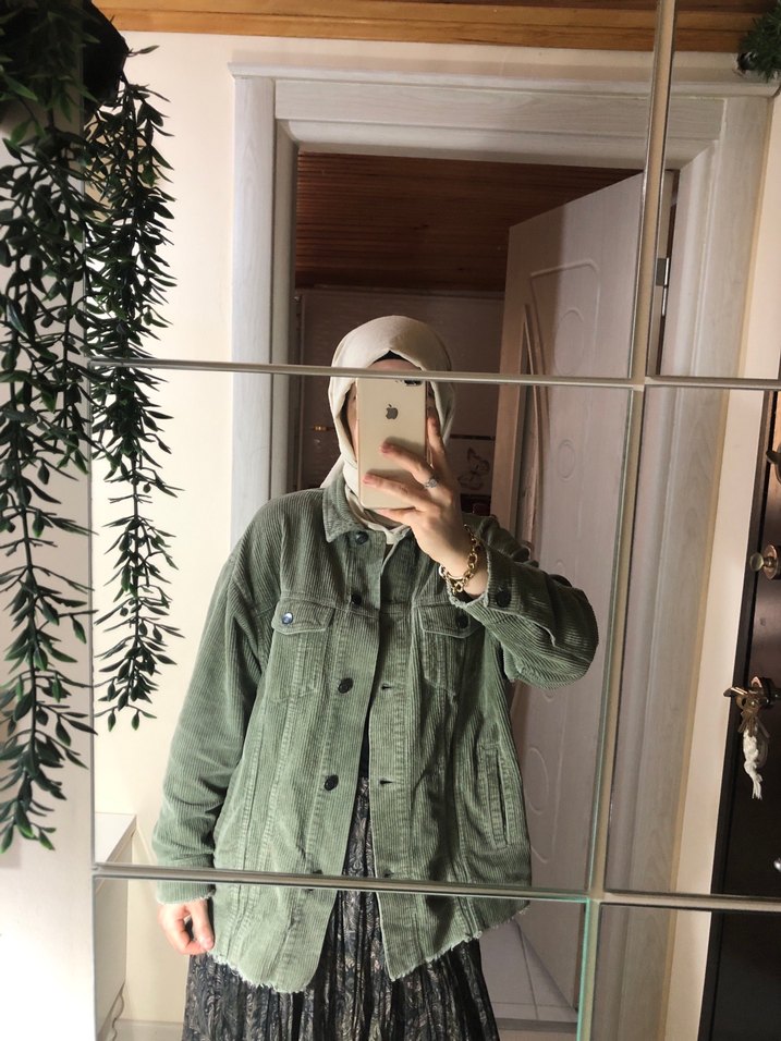 Haki Keten  Zara Ceket — görsel 3/8