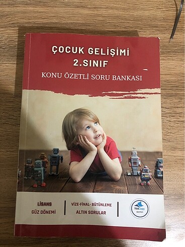 Auzef 2. Sınıf çocuk gelişimi kitabı