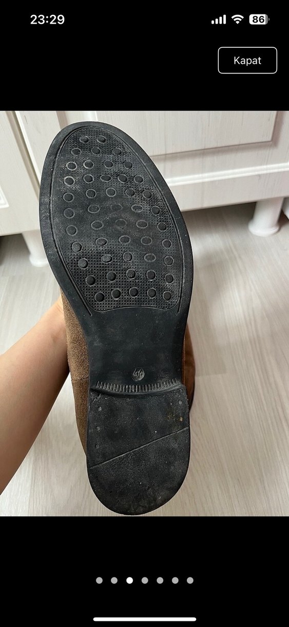 Kahverengi Erkek Deri Bot - Görsel 3