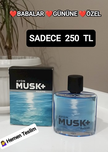 Avon Musk+ Marine Erkek Parfümü