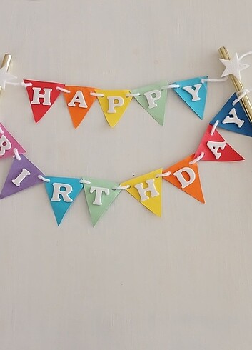 Pasta süsü happy Birthday 1yaş 2yaş doğumgünü yaşgünü 