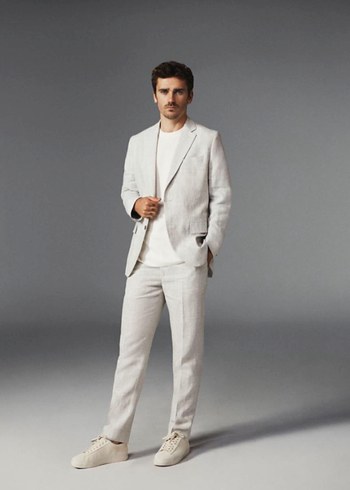 Mango Erkek Keten Takım - Görsel 2