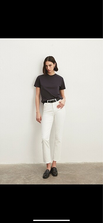 New york model beyaz jean