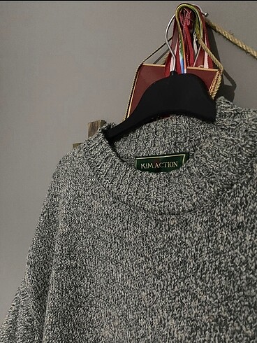 l Beden Gri oversize kazak