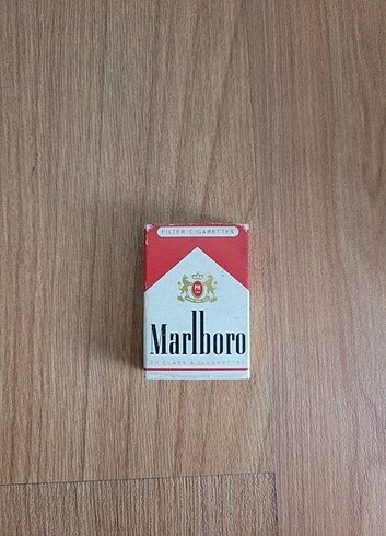 Marlboro Kibrit Kutusu Koleksiyonluk