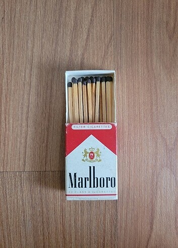  Beden Marlboro Kibrit Kutusu Koleksiyonluk