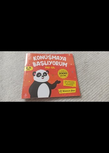 Konuşmaya Başlıyorum Yaz-Sil Kitabı