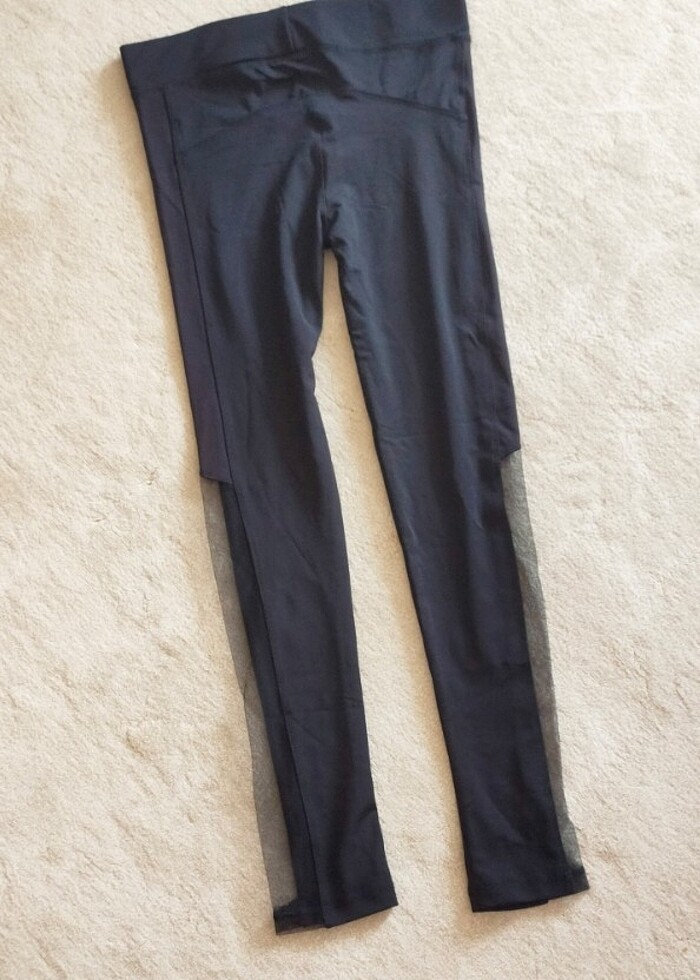 Alt yan kısımları transparan tayt  - Görsel 3