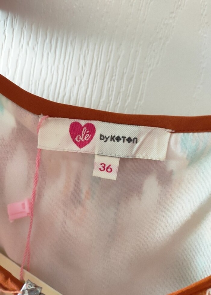 Koton etiketli elbise - Görsel 3