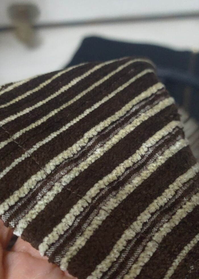 Şık kadife fitilli ceket  - Görsel 3