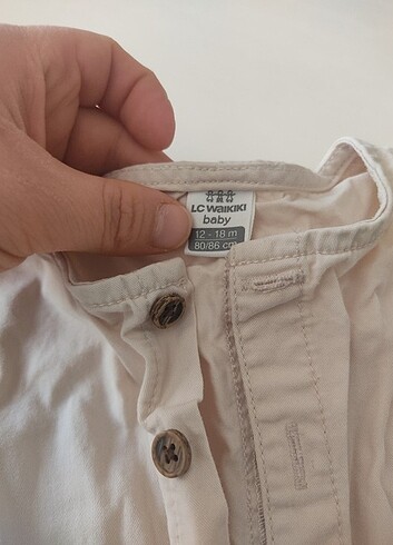 1 Yaş Beden beyaz Renk Yazlık tulum