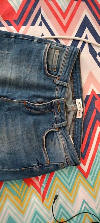 27 Beden mavi Renk Koton jean kot pantolon