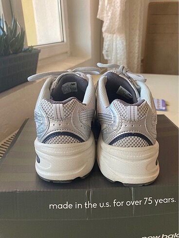 38,5 Beden gri Renk Orjinal İthal New Balance 38,5