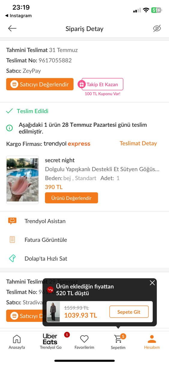 Dolgulu Yapışkanlı Destekli Sütyen - Görsel 5