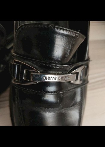 Siyah Tokalı Kadın Loafer - Görsel 4