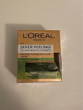 L'Oreal Paris Siyah Nokta Karşıtı Şeker Peeling 50 ml
