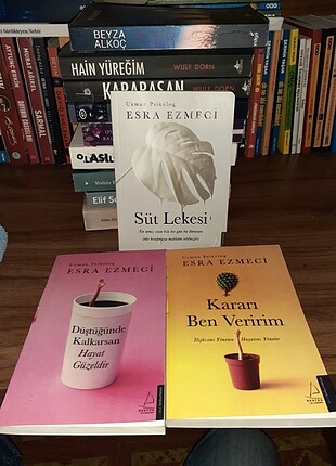 Esra ezmeci kitapları..