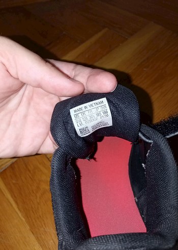 30 Beden Beyaz Çocuk Spor Ayakkabı Velcro