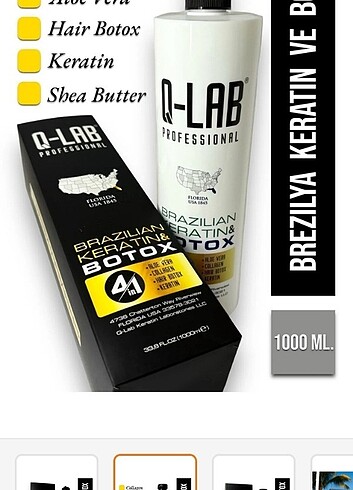 Q-lab keratin 1000ml