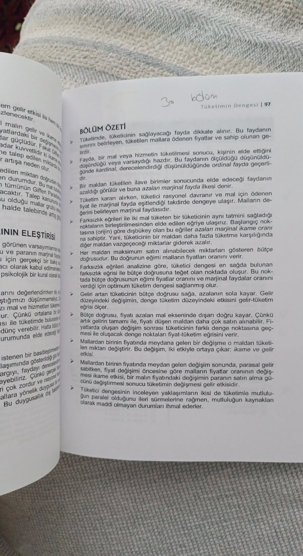 Temel Ekonomi Tek Dönem - Prof. Dr. Mehmet Dikkaya - Görsel 3