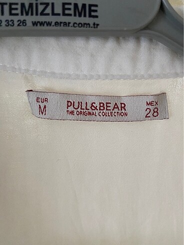 Pull and Bear PULL&BEAR Beyaz Gömlek M