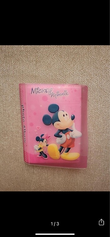 Mickey Mouse Fotoğraf Albümü