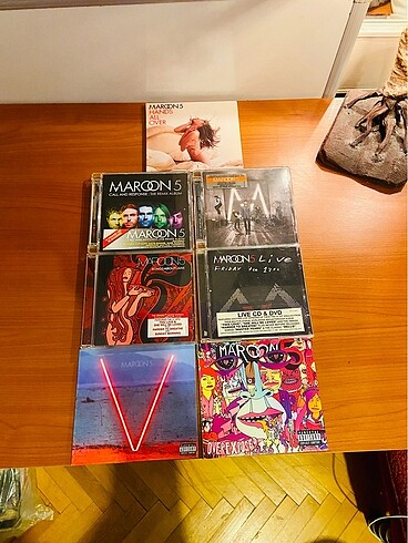 7 adet Maroon 5 CD