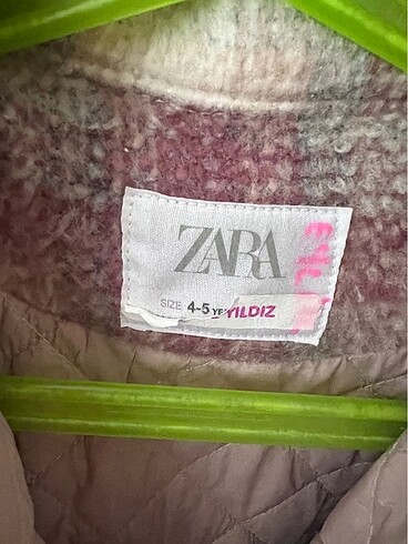 5 Yaş Beden bordo Renk Zara mont