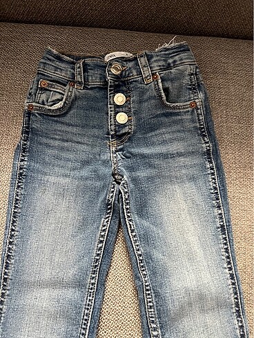 Zara kız çocuk kot pantolon - Görsel 2