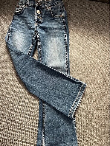 Zara kız çocuk kot pantolon - Görsel 5
