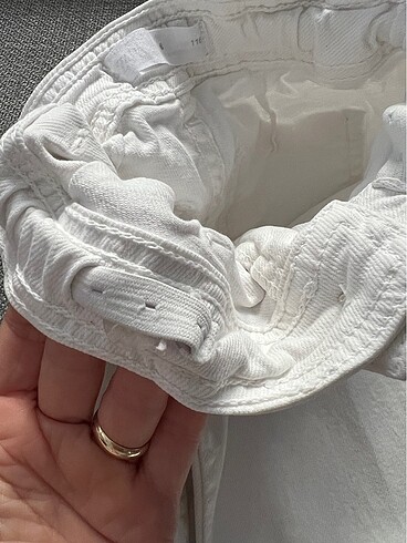 Beyaz kot pantolon kız çocuk - Görsel 5