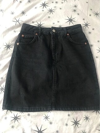 Topshop mini füme renk etek