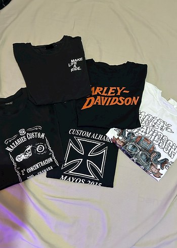 harley davidson tshirt - Görsel 4