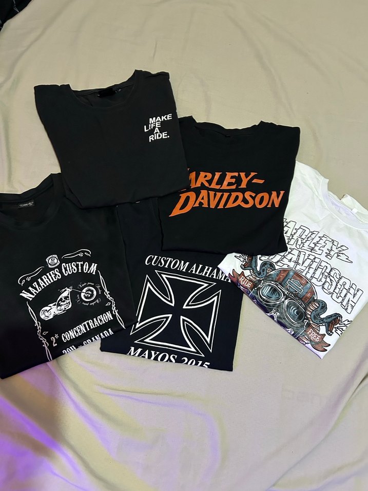 harley davidson tshirt - Görsel 4