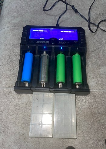 3 Adet mekanik profesyonel elektronik sigara ve Şarj İstasyonu - Görsel 2