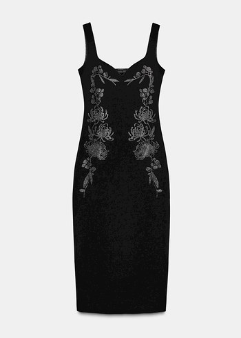 Zara Siyah  Kadın Elbise - Görsel 4