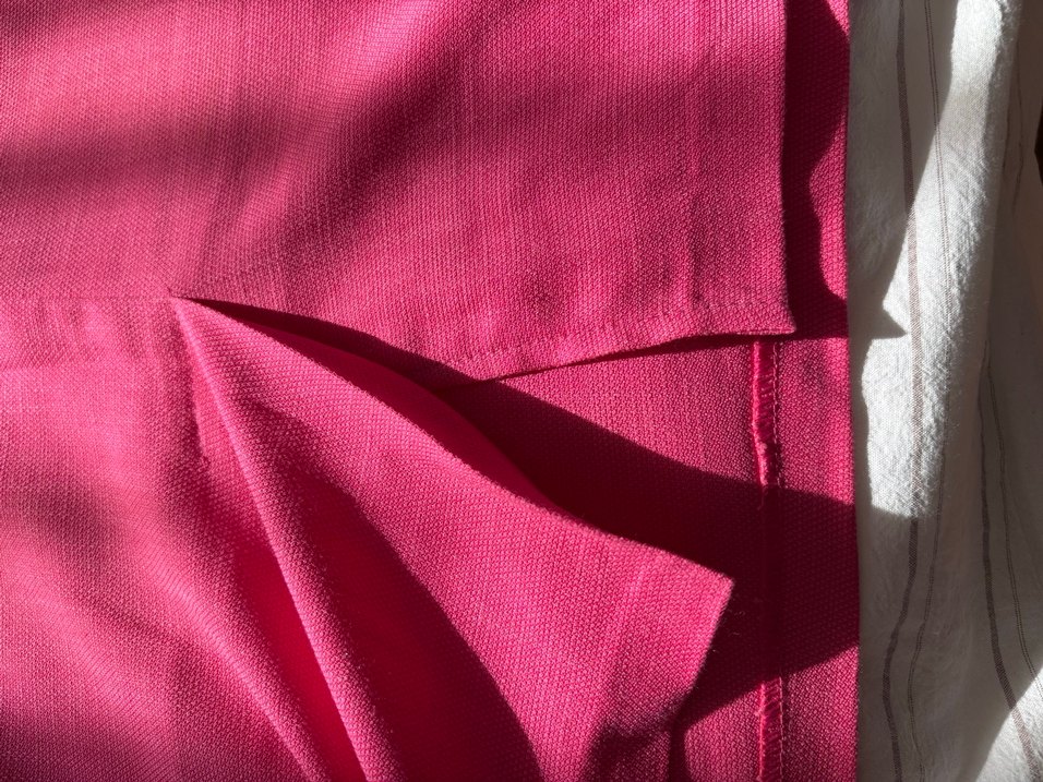 Pembe Kadın kalem etek - Görsel 2