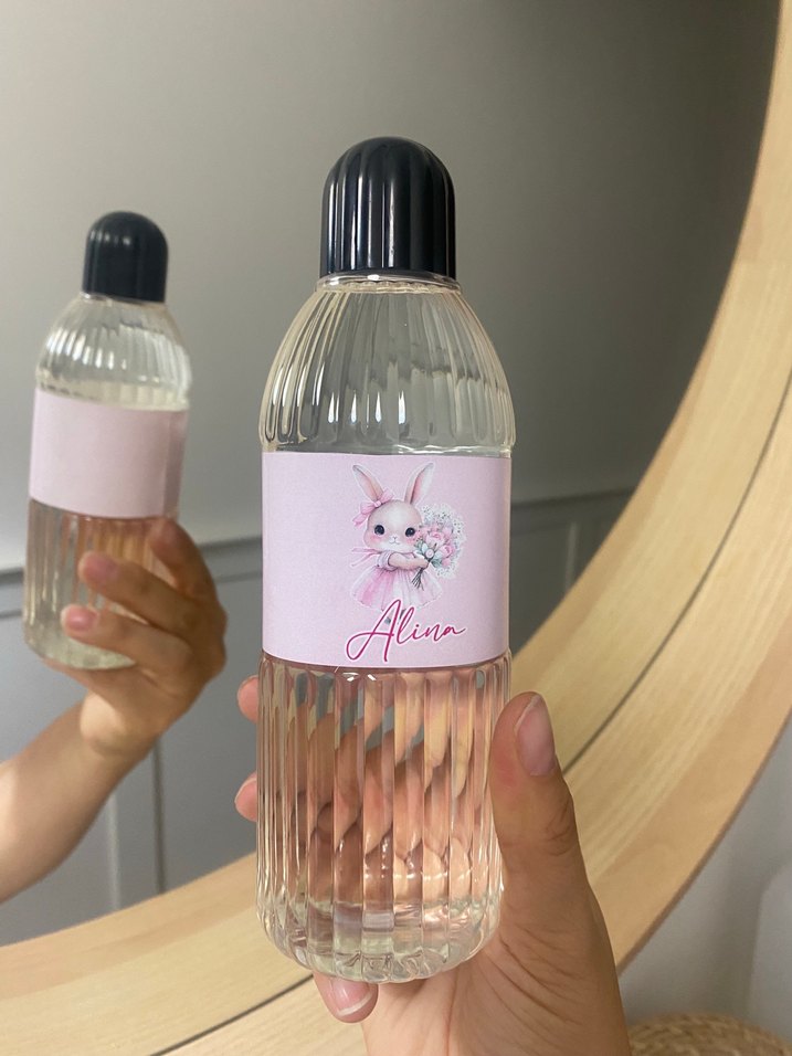 Pembe Pastel Bebek Biberonu - Görsel 2