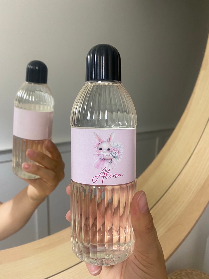 Pembe Pastel Bebek Biberonu - Görsel 3